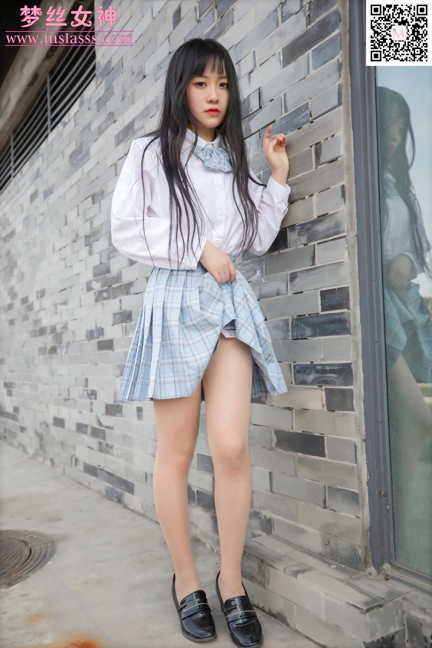 [MSLASS梦丝女神] 2020.03.22 NO.102 仟仟 JK小女神[23] [41P]插图4